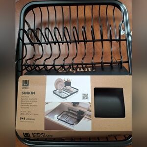 Moda 'Sinkin' Dish Drying Rack Black 330065-040